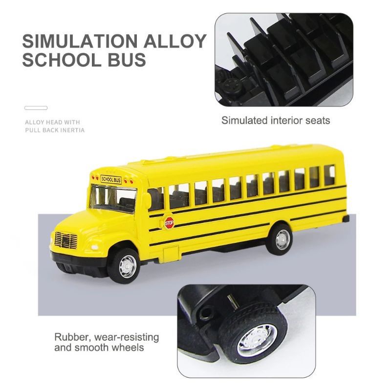 Mô hình xe bus kim loại tỉ lệ 1:43