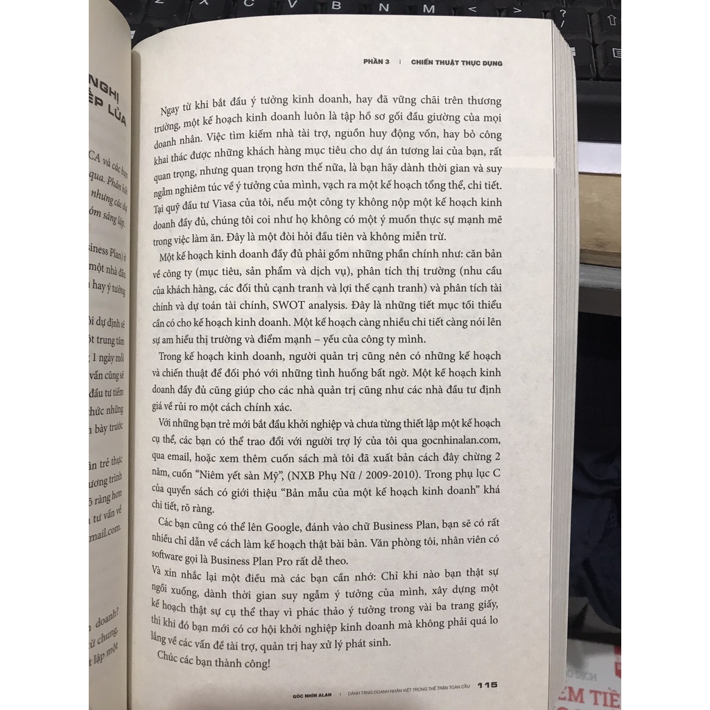 Sách - Góc nhìn Alan dành tặng doanh nhân Việt trong thế trận toàn cầu