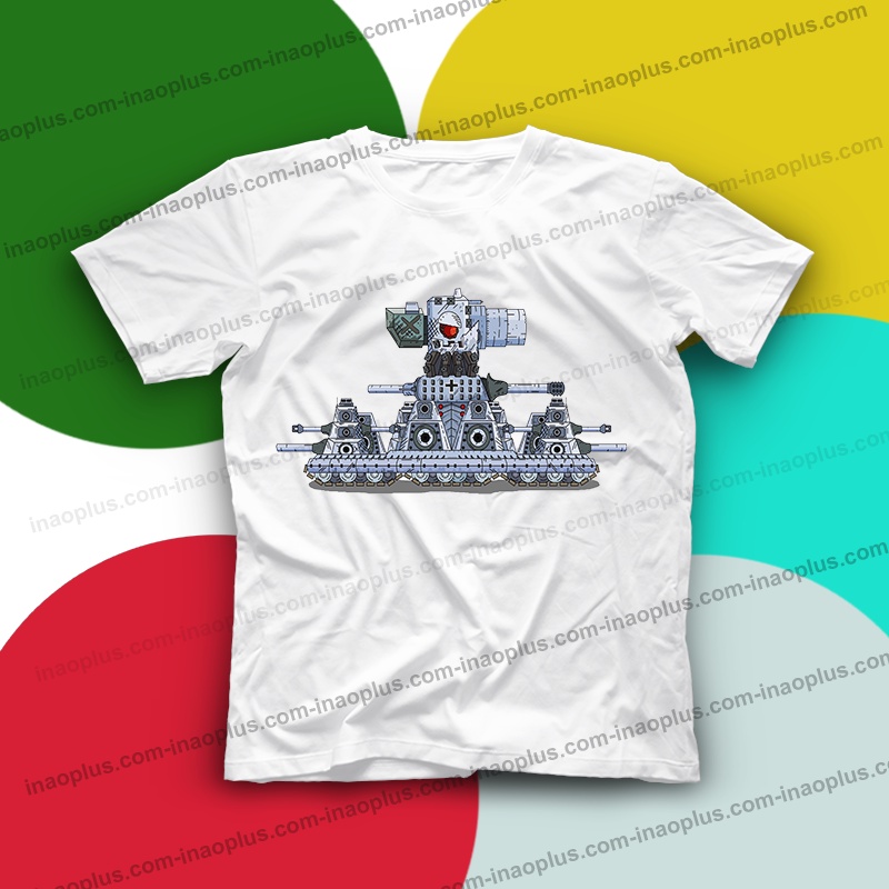 In áo hình xe tăng-phim hoạt hình xe tăng -MÃ 41