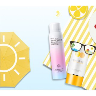 Xịt Chống Nắng Trắng Da SPF35 Maycreate 150ml