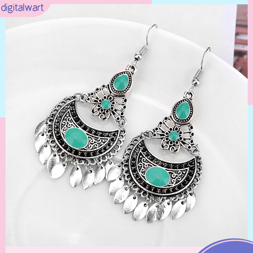 Bông Tai Thiết Kế Rỗng Phong Cách Bohemia Thời Trang Cho Nữ