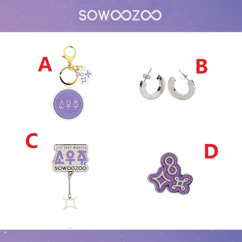 Móc Khóa Kpop BTS Bangtan Boy 8th Anniversary Sowozoo Chính Thức Thời Trang Hàn Quốc