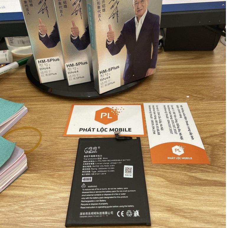 PIN Lehehe Xiaomi redmi 5 PLus  Mã BN44 CHất Lượng Cao