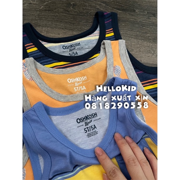 A380 - Áo thun 3 lỗ Osk Bé trai
