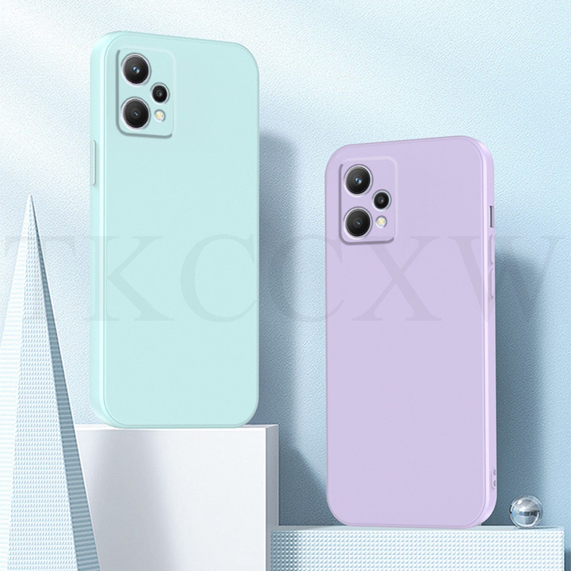 Ốp Điện Thoại Silicon Dẻo Chính Hãng Chống Sốc Bảo Vệ Toàn Diện Cho Realme C35 Q5 Pro V25 9 Pro Narzo 50A Prime