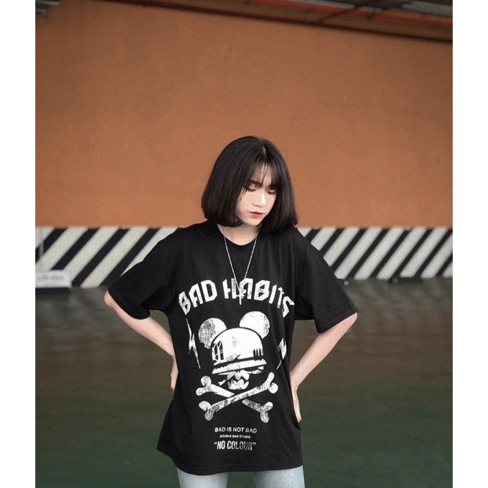 Áo Thun BAD HABBITS NO COLOR FULLTAG | Áo Thun COTTON 100% | CHUẨN CAO CẤP 1:1 LOCAL BRAND