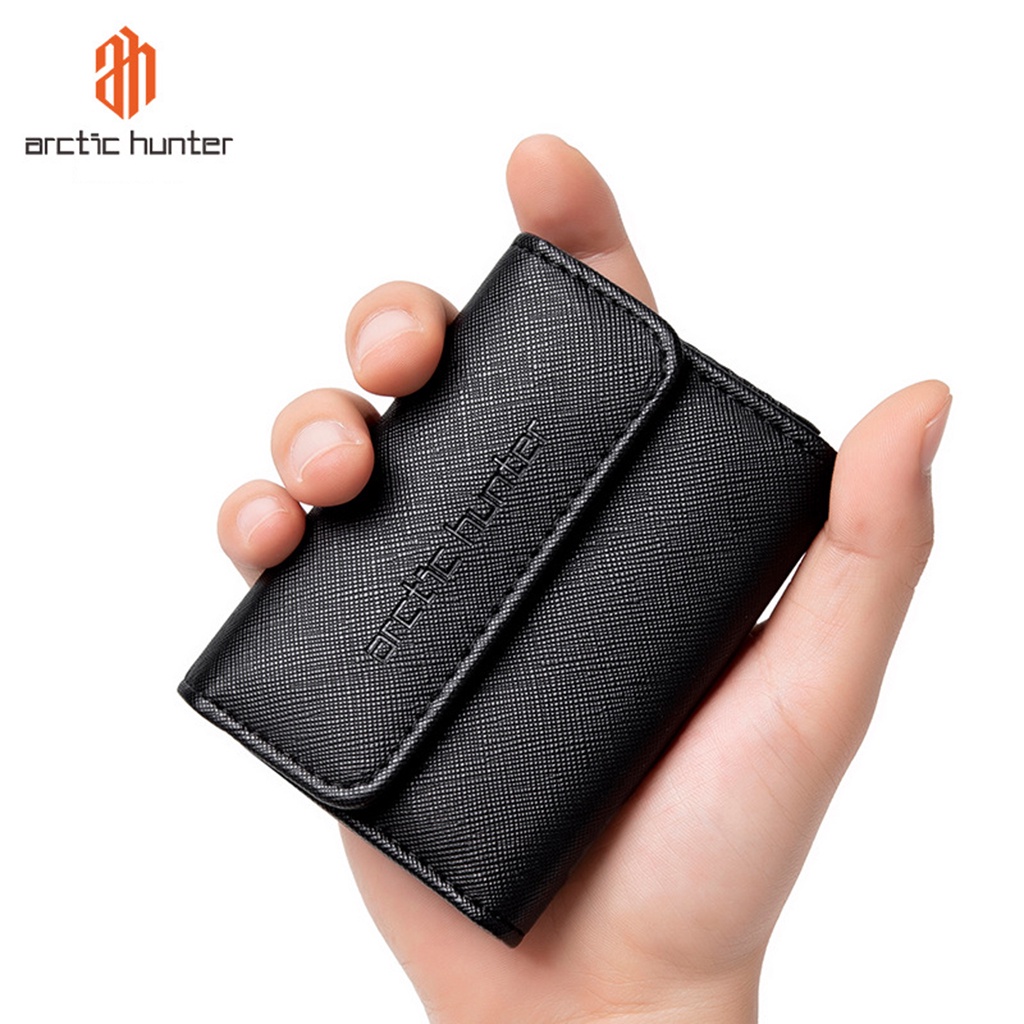 Ví nam đựng thẻ Arctic Hunter thiết kế nhiều ngăn, chống nước, chống xước - Q00013