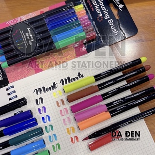Bộ 12 bút mont marte coloring brush pen