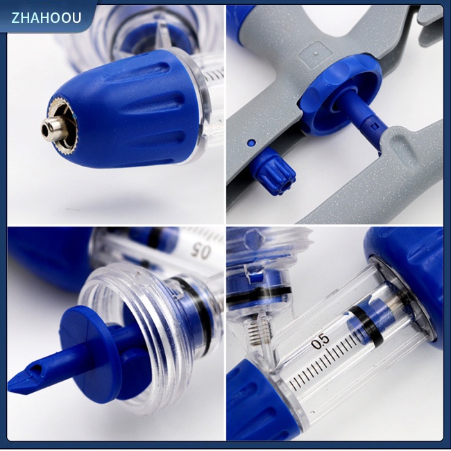 ☃Nhà☃ Kim Tiêm Phun Tự Động 1ml / 2ml / 5ml Cho Gia Cầm