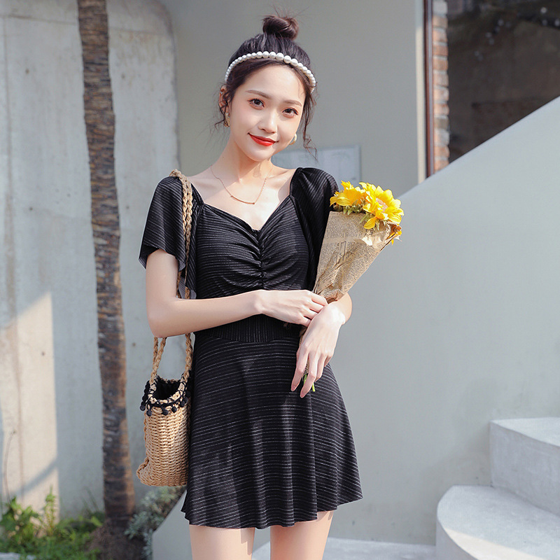 2021 new ladies swimwear Korean version of hot springs covering the flesh and thin beach vacation swimwear women's sports swimwear | BigBuy360 - bigbuy360.vn