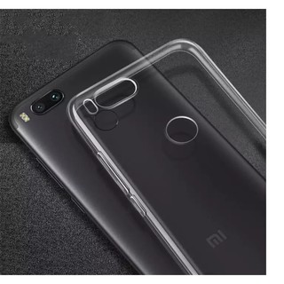 Ốp lưng silicon trong suốt cho Xiaomi Mi 5X/ Mi A1 cao cấp