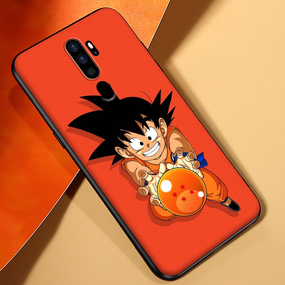 OPPO A53 A32 F11 Reno 2 3 4 Z 2Z 2F Pro 2020 TPU Soft Silicone Case Casing Cover PZ82 Dragon Ball Goku Z