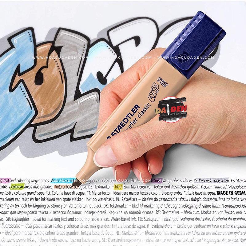 [DA ĐEN] Bút Highlight Staedtler Nhiều Mã Màu Pastel Cực Xinh