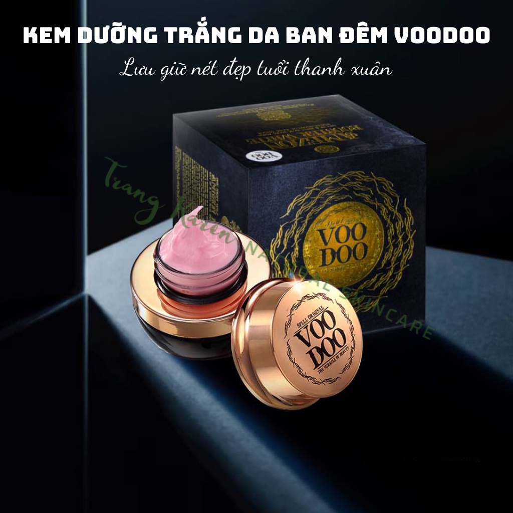 Kem dưỡng trắng da kem dưỡng da ban đêm nọc rắn Voodoo Amezon booster sleeping cream 30.5g chống lão hóa