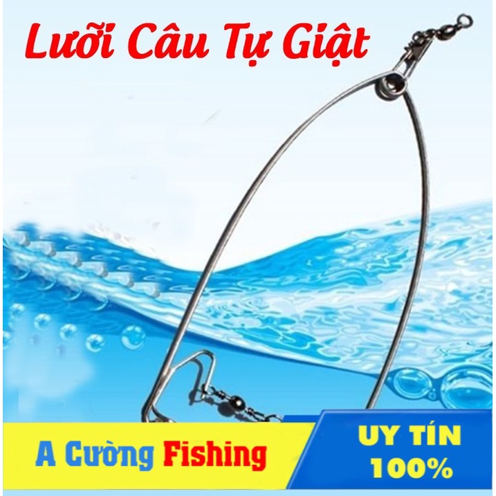 Lưỡi câu cá tự động giật cao cấp