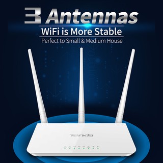 Bộ phát Wifi Router Tenda F3 3 râu anten 300Mbps N300 5dBi 2.4GHz tốc độ cao - BH 24 tháng
 youngcityshop 30.000