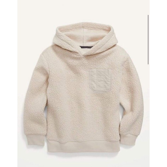 Áo Hoodie lông cừu bé trai xuất dư