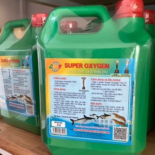 Oxy nước _ thủy sản _ can 2 lít