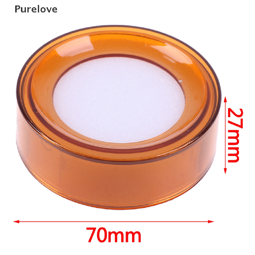 Bộ 2 Hộp Nhựa Tròn Đựng Đồ Ướt Ngón Tay Tiện Dụng