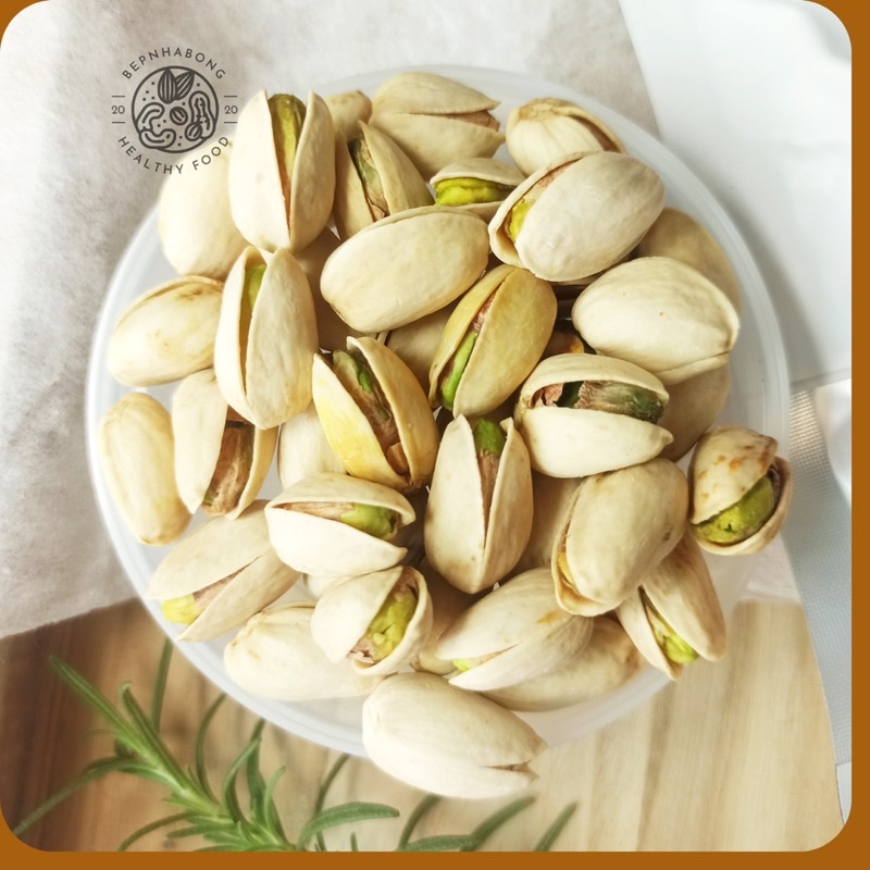 Hạt Dẻ Cười Không Tẩy Trắng Mỹ, Pistachio, Loại 1, Giòn Ngon Giá Tốt Bếp Nhà Bống 500gr