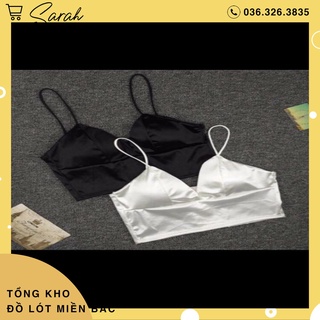 Áo Bra Lụa Phi Bóng 8 Nấc Cài Siêu Hot 264