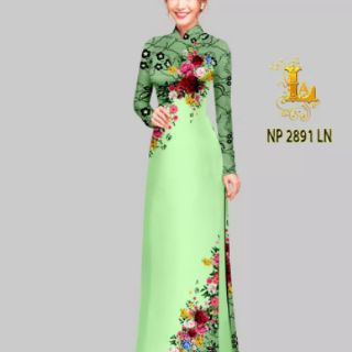 Vải áo dài in 3D tằm ý/lụa nhật