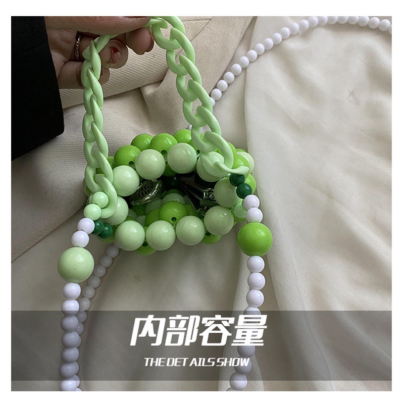 Túi Đeo Chéo Mini Hình Vuông Đính Hạt Ngọc Trai Nhiều Màu Sắc Phong Cách Retro Dành Cho Nữ GYLXB159