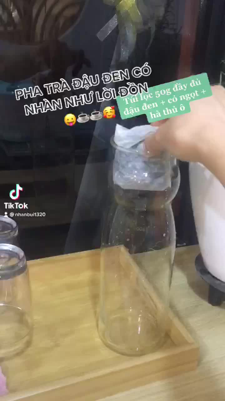 Đậu Đen Xanh Lòng Rang Mộc - Cỏ Ngọt - Hà Thủ Ô MỘC THANH TRÀ - Trà giải nhiệt, thanh lọc cơ thể, chăm sóc giấc ngủ ngon | BigBuy360 - bigbuy360.vn