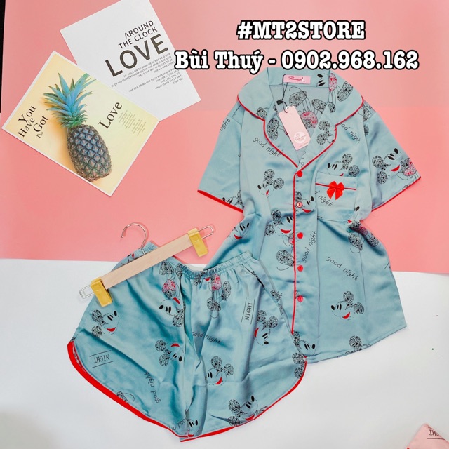 Bộ lụa cộc đùi ,siêu mát | BigBuy360 - bigbuy360.vn