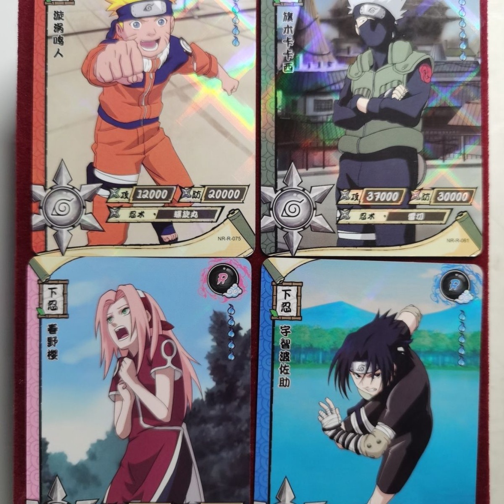 Bộ 100 Thẻ Bài Naruto Và 100 Thẻ Bài Đồ Chơi Cho Bé