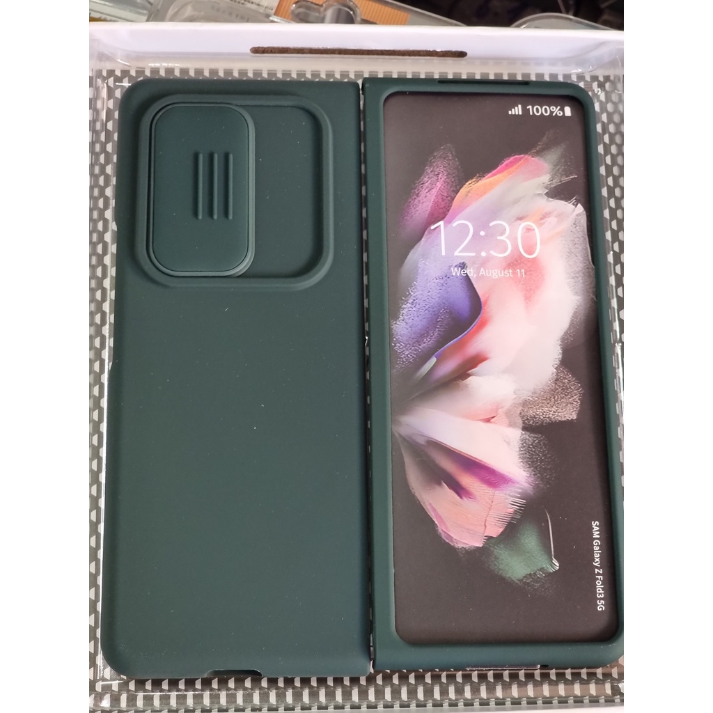 Ốp lưng Nillkin Mềm mình chống bẩn cho Samsung Z Fold 3 5G Camshield Silky cao cấp