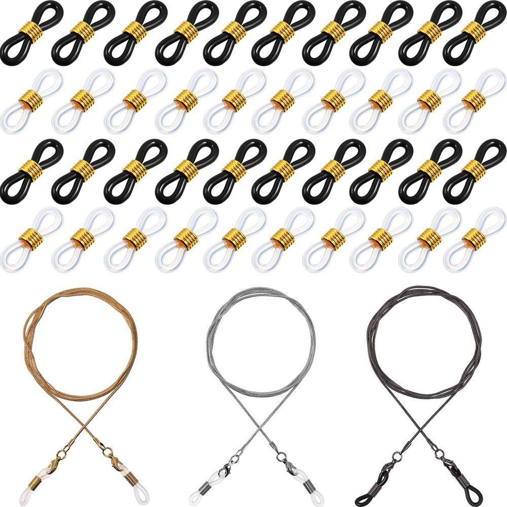 Set 50 Dây Đeo Mắt Kính Màu Đen Chống Trượt