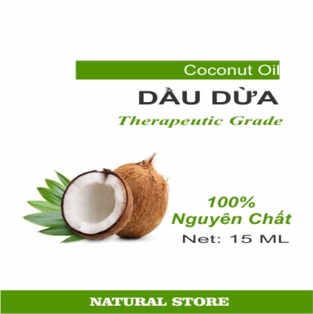 Dầu dừa nguyên chất ép lạnh 100ML ( Coconut Oil ) 100% Organic | BigBuy360 - bigbuy360.vn
