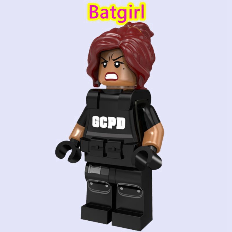 Đồ chơi trẻ em Lắp Ráp Mô Hình Nhân Vật Batman Supergirl