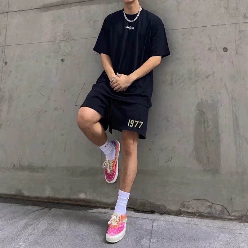 Quần Short Thể Thao Lưng Thun Ống Rộng Thoáng Khí Thoải Mái Thời Trang Cho Nam size M-3XL