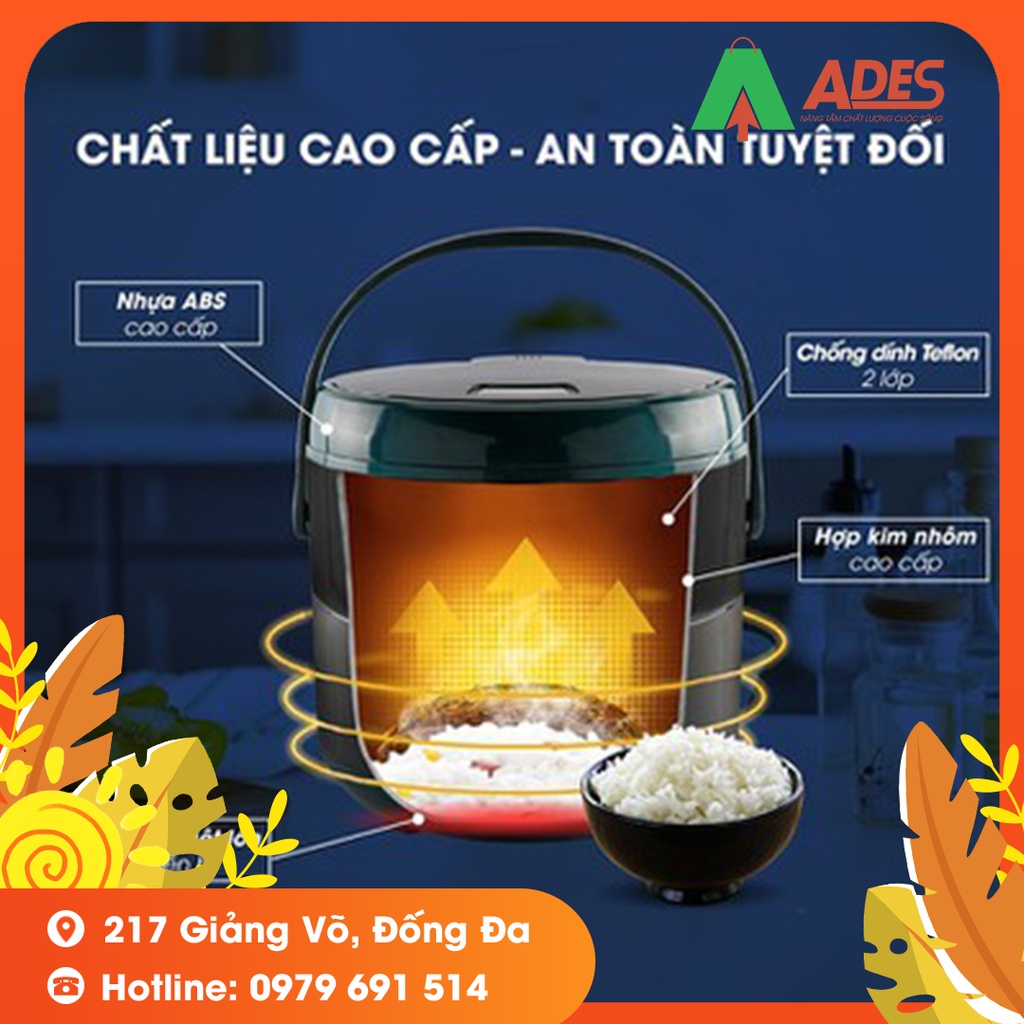 Nồi cơm điện đa năngg KALITE KL 619 1.8L đa chức năng - Bảo hành Chính hãng 12 Tháng - 1 đổi 1 trong 7 ngày - NEW 2021