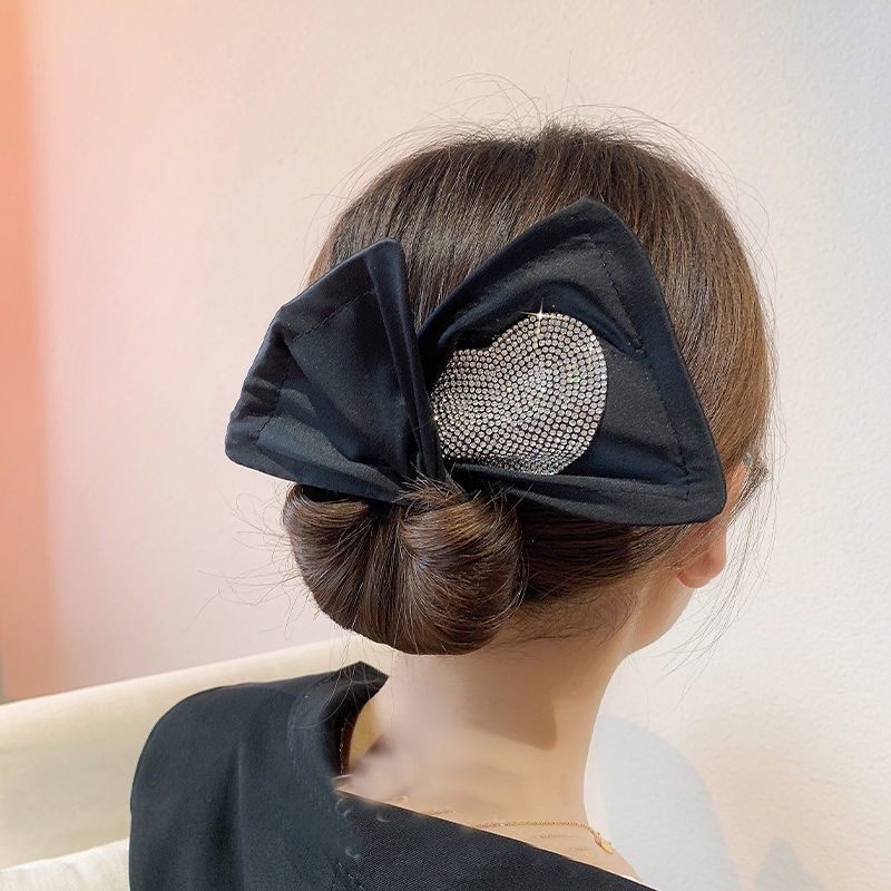 Kẹp Tóc Đính Đá Hình Mặt Cười/Trái Tim Xinh Xắn Cho Nữ