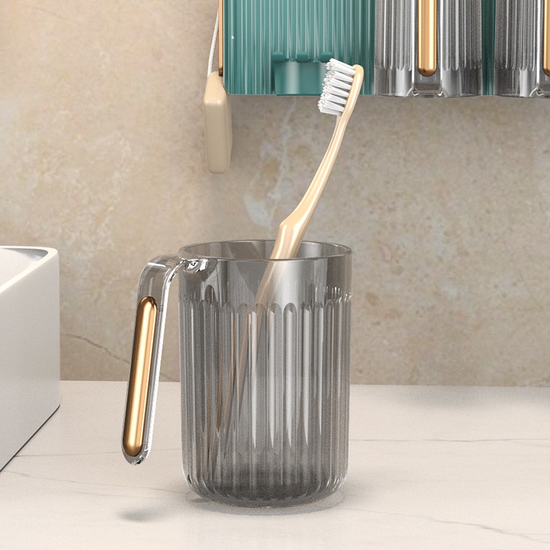 Giá Đỡ Bàn Chải Đánh Răng Cốc Súc Miệng Để Bàn Tiện Lợi