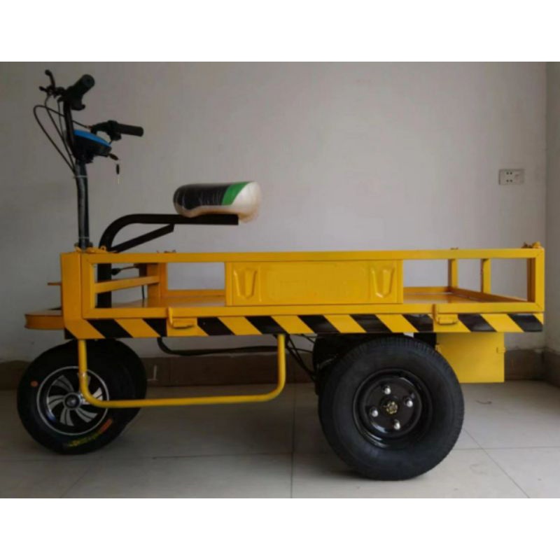 xe điện chở hàng xe điện ba bánh xe điện ba gác xe điện kéo hàng xe điện đẩy hàng dùng điện chạy trong nhà xưởng SL 130