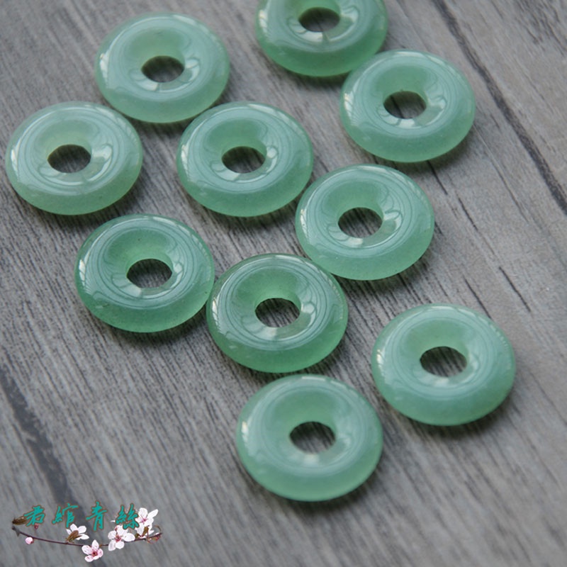 Bingyingge Phụ Kiện Khóa Vòng Tay / Dây Chuyền / Vòng Tay Bằng Đá Tự Nhiên 17MM diy