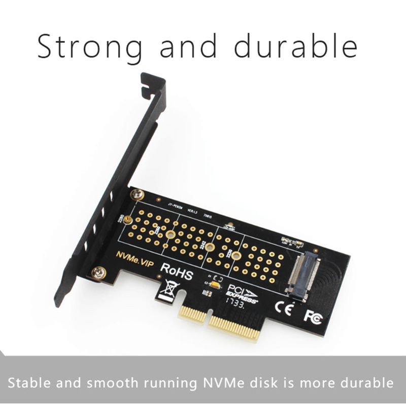 Thẻ Chuyển Đổi Giao Diện Cre M.2 Nvme Ssd Ngff Sang Pcie X4 3.0 X4 2230-2280