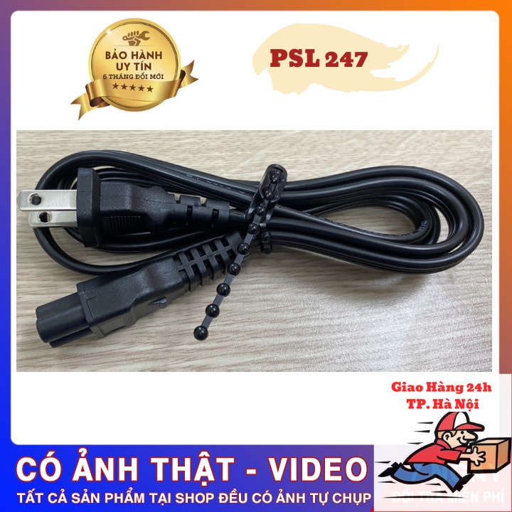 Dây cáp XỊN cho ADAPTER, DÂY CÁP SẠC LAPTOP hàng CAO CẤP (Dẹt 2 Chân, 2 Chấu)