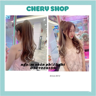 Tóc giả ngoặm xoăn 💄 FREESHIP 💄 ngoặm xoăn line khói