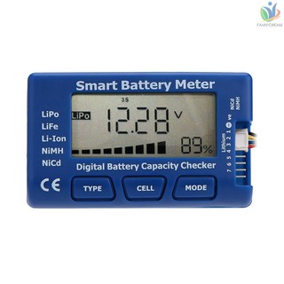 Bộ kiểm tra dung lượng pin điện tử thông minh cho LiPo LiFe Li-ion NiMH NiCd