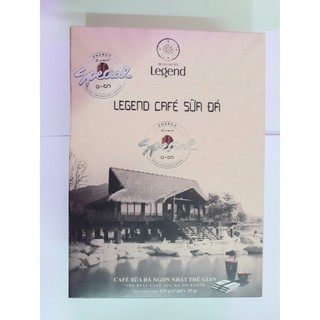 cà phê legend sữa đá- specail trung nguyên hộp 125gr /5 gói,