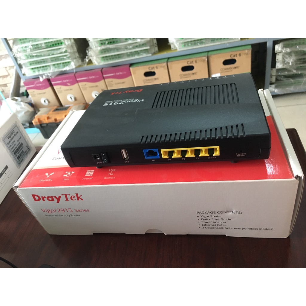 Router Cân bằng tải DrayTek Vigor 2915 chính hãng