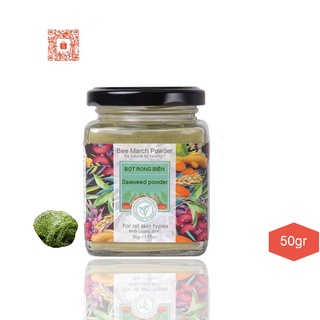 Bột Rong Biển đắp mặt 50gr Bee March