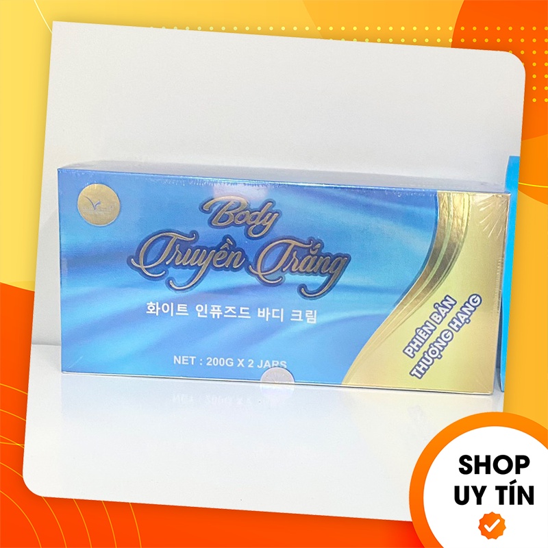 [Tặng tẩy tế bào] Kem Body Truyền Trắng Hàn Quốc Thượng Hạng VIP White - 8938521762300