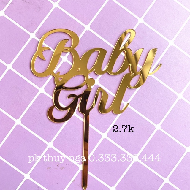 Set 10 mica Baby Girl-Q1469