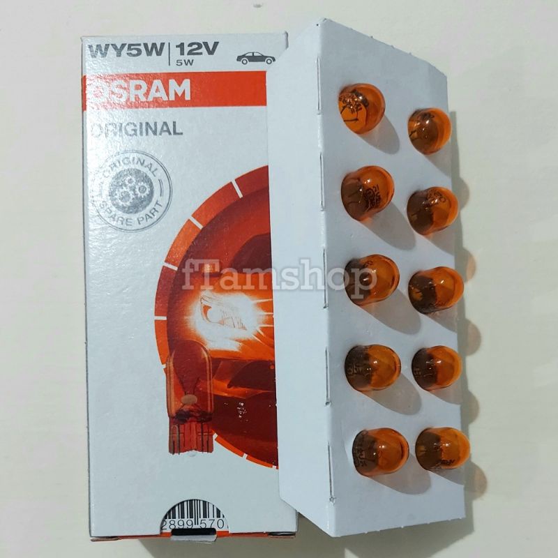 Đèn T10 osram Twilight w5w màu cam